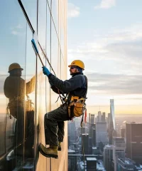 skyscraper-window-cleaning-stockcake